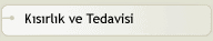K�s�rl�k ve Tedavisi